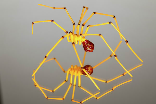 Elijah Schwartz Yellow Spider Red Dot Avent, 2020 4 x 4 x 4 inches