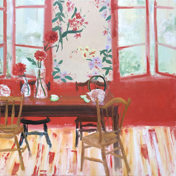 Melanie Parke, Red Tea, 2021
