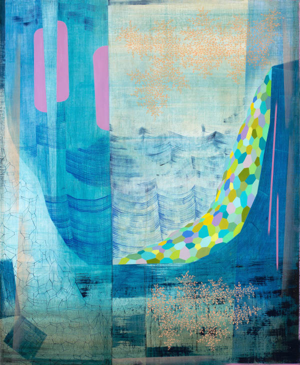 Gabe Brown Blue Shift, 2020 44 x 36 inches