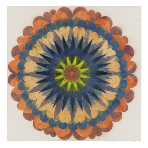 Mary Judge Poptic 04, 2020 30 x 30 inches (unframed), 33.75 x 33.75 inches (framed)