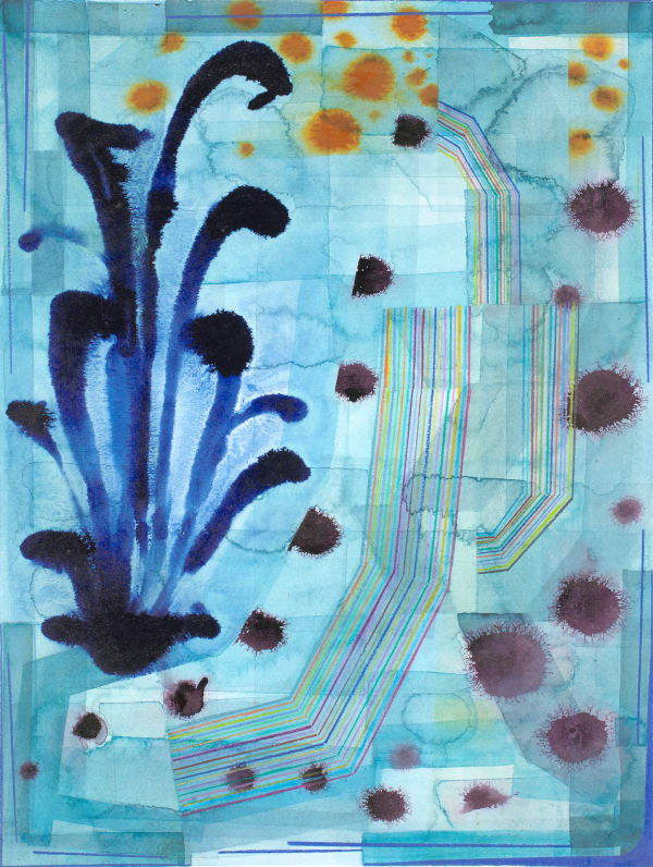 Gabe Brown Untitled #597, 2021 24 x 18 inches (unframed)