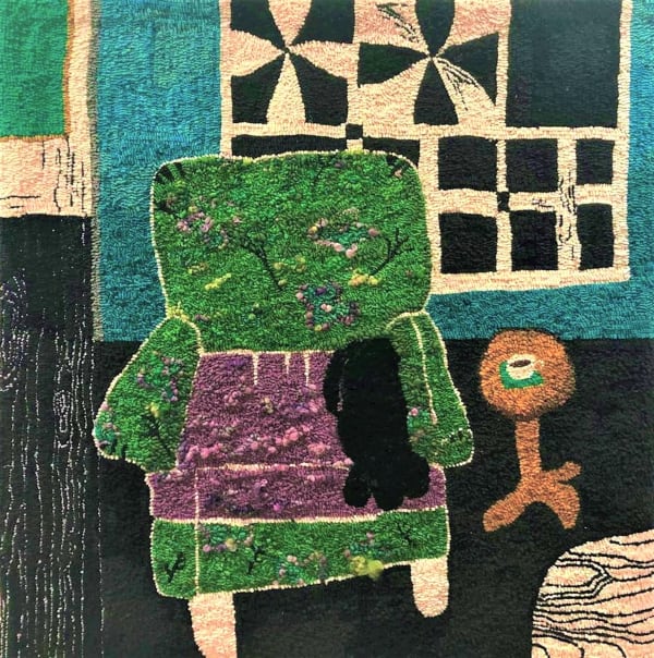 Mary Tooley Parker Morning Spot, 2019 51 x 51 inches
