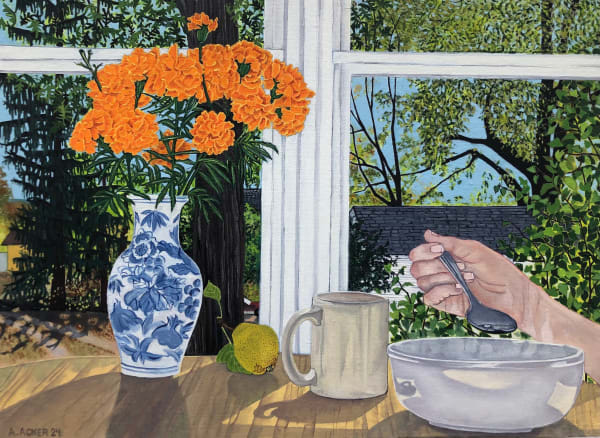 Amanda Acker Soup Season, 2024 9 x 12 inches