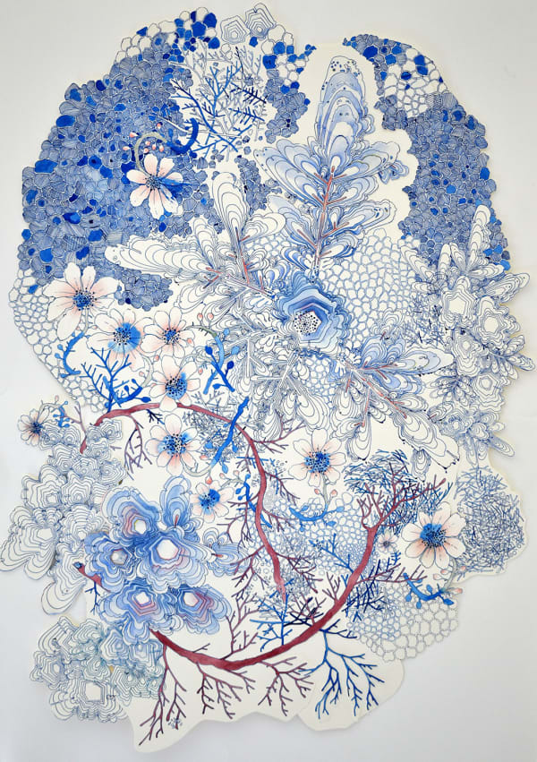 Sarah Morejohn, Falling Through Spring, 2020