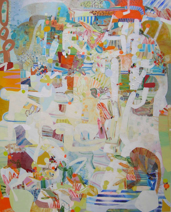 Josette Urso Second Story, 2017 60 x 48 inches