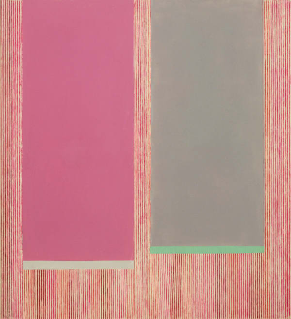 Elizabeth Gourlay (estate) Magenta gray B, 2020 44 x 40 inches