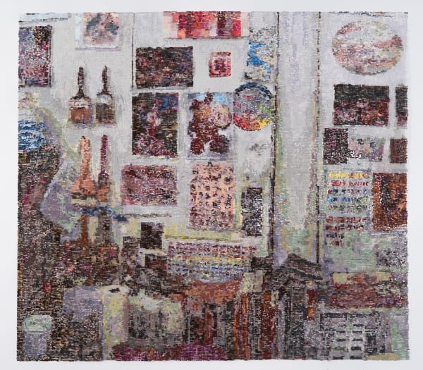 Kirstin Lamb Studio 2006, 2020 32 x 36 inches