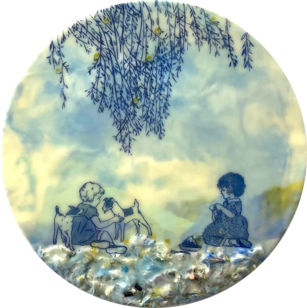 Cecile Chong, Different Needs (in Blue), 2023