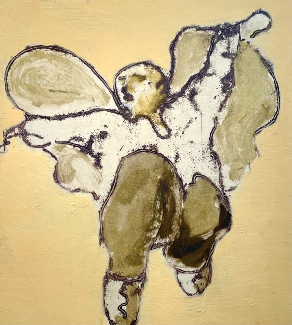 David Konigsberg Maybe a Better Angel, 2021 10.75 x 10 x 2 inches