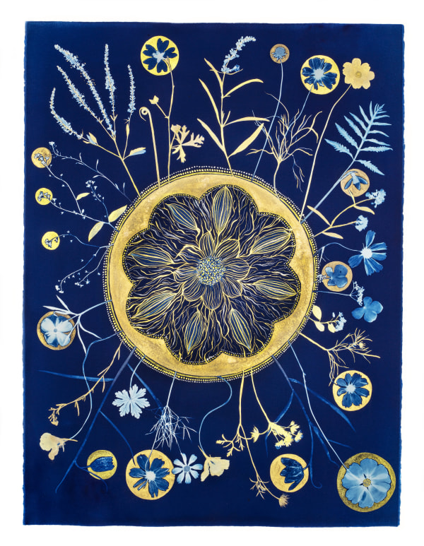Julia Whitney Barnes, Gold Flora (Full Circle)