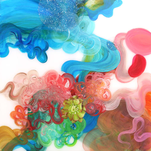 Lorraine Glessner Duct, 2019 12 x 12 x 1 inches