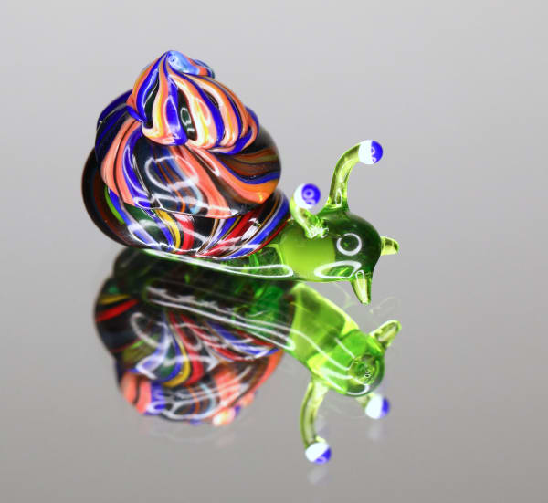 Elijah Schwartz Fiesta Green Snail, 2020 1 x 1 x 1 inches