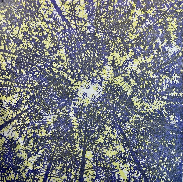 Eve Stockton, Woodland Skyscape variation 143, 2023