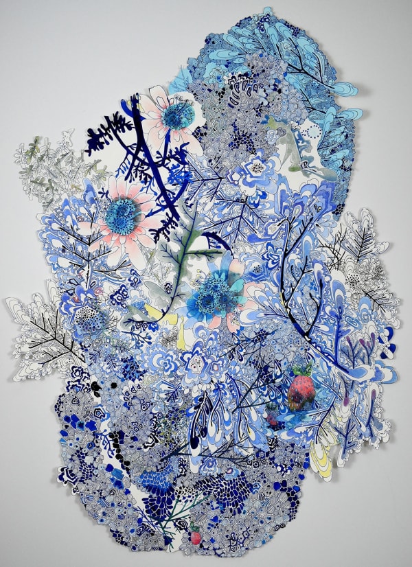Sarah Morejohn, Flower Okay Strawberry, 2022