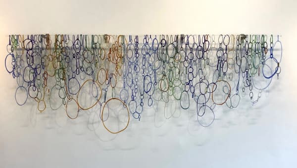 David Licata Rockwood Brook II, 2020 34.5 x 96 x 6 inches (similar work available by commission)