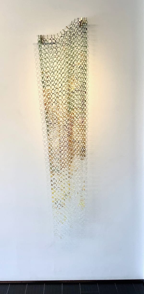 David Licata Wall Moss, 2020 78 x 18 x 4 inches