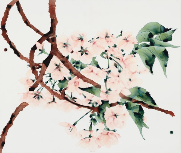 Jackie Battenfield First Blush, 2023 30 x 35 inches (unframed), 31.25 x 36.25 inches (framed)