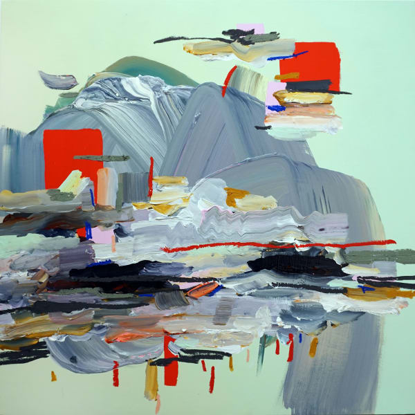 Janna Watson Conditioned by Gravity, 2019 30 x 30 inches