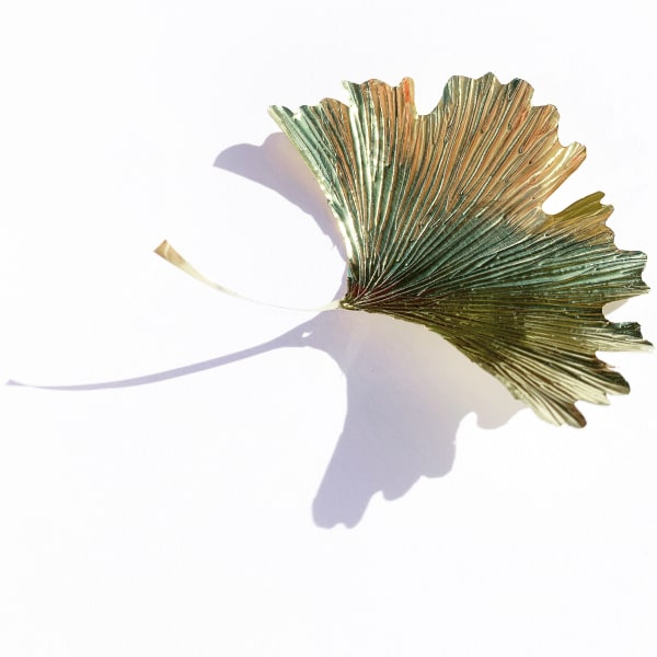 Ginko Lacquered lamp base, brass 180mm x 650mm