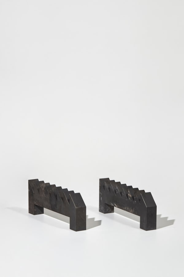 Paire de chenets Firedog