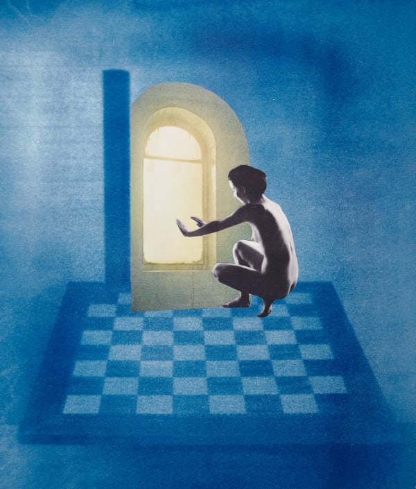 Autoportrait à l’échiquier