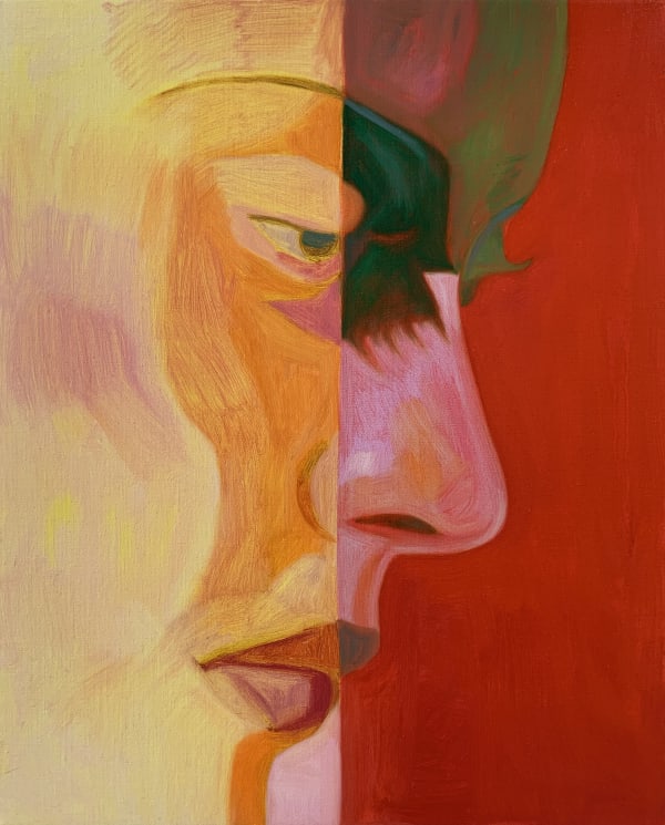 Inès Longevial, Domino Yellow Red, 2021