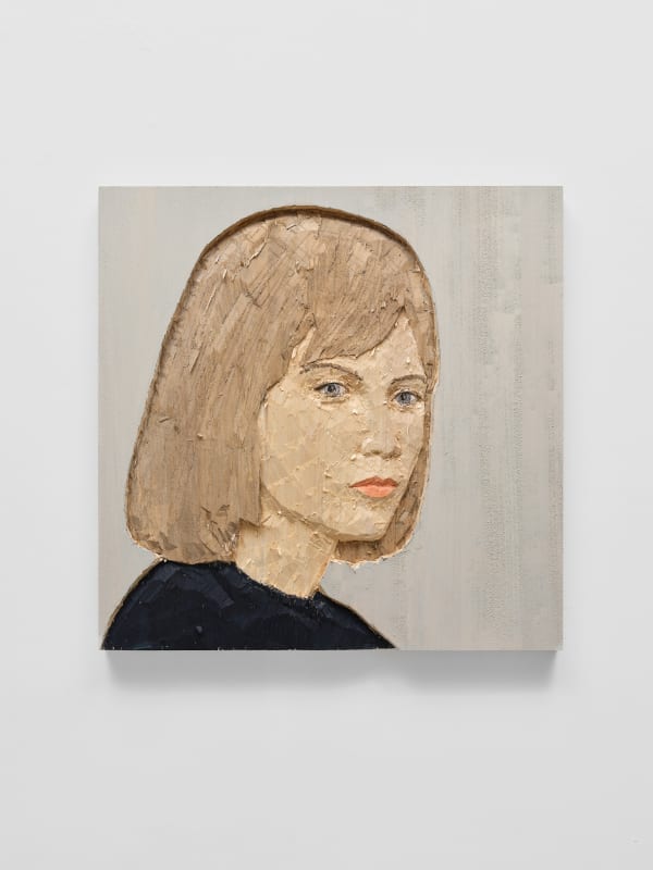 Stephan Balkenhol, Relief Frau, 2025