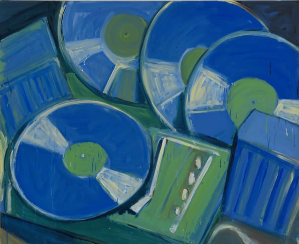 Helmut Middendorf, Schallplatten - Records (blue, green), 1981