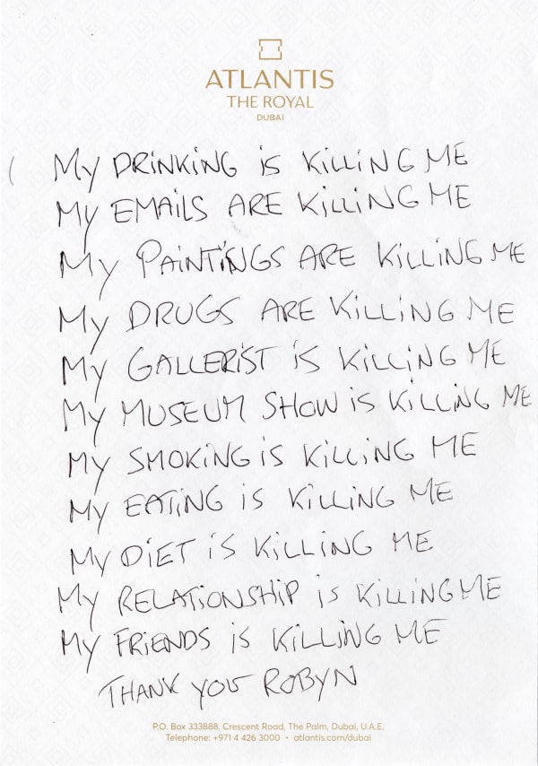 Bjarne Melgaard, Untitled, 2023