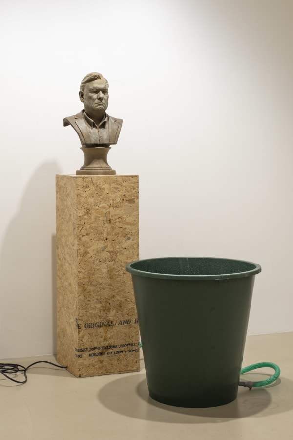 Peter Land, Self-portrait as a fountain, 2020