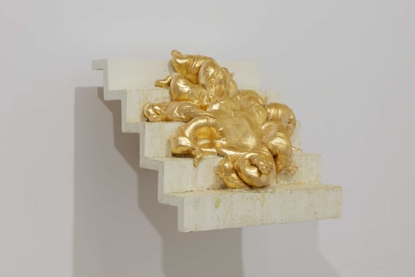 Koen Theys, The Invisible Hand Climbing a Staircase, 2021