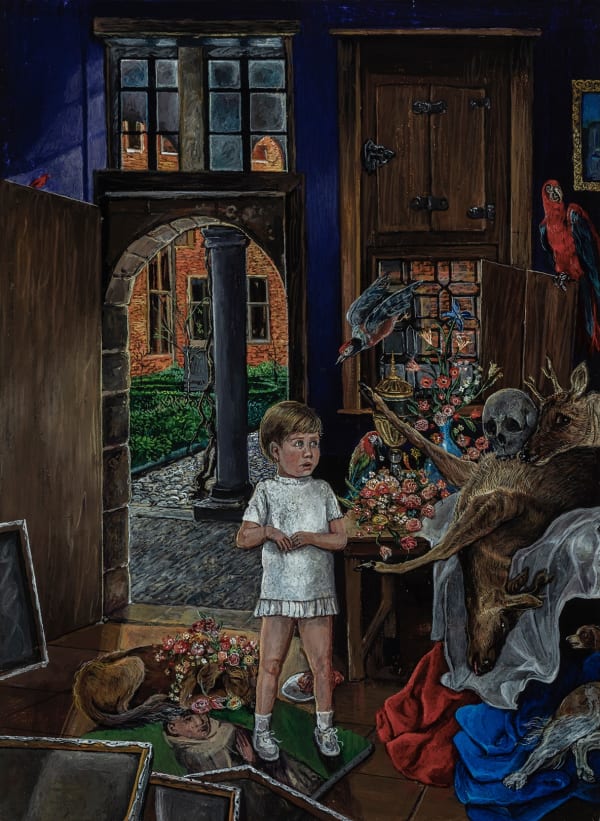 Enrique Marty, Non-melancholic scenes (series), 2020-2022