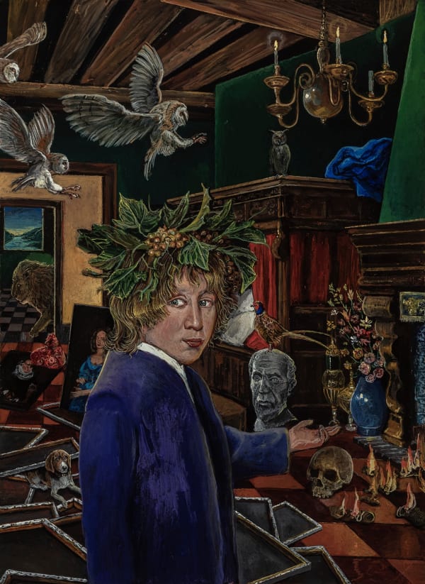 Enrique Marty, Non-melancholic scenes (series), 2020-2022