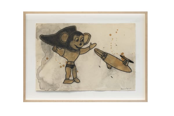 David Lynch, Mighty Mouse and Spaceship, 2012