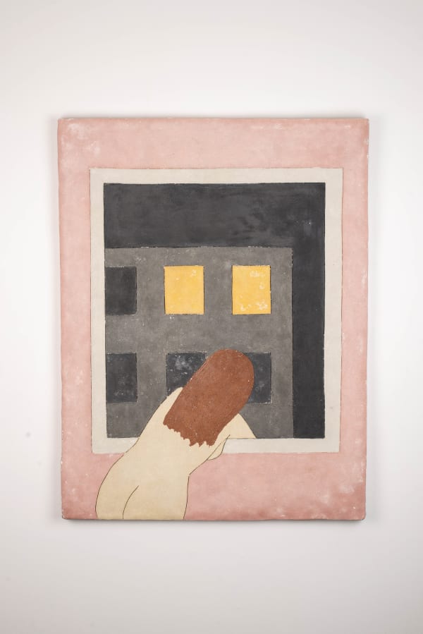 Valgerður Sigurðardóttir, Leaning out the window, 2020