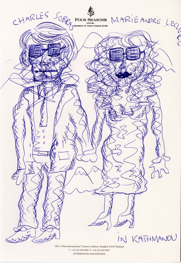 Bjarne Melgaard, Untitled (Four Seasons Bangkok series), 2023