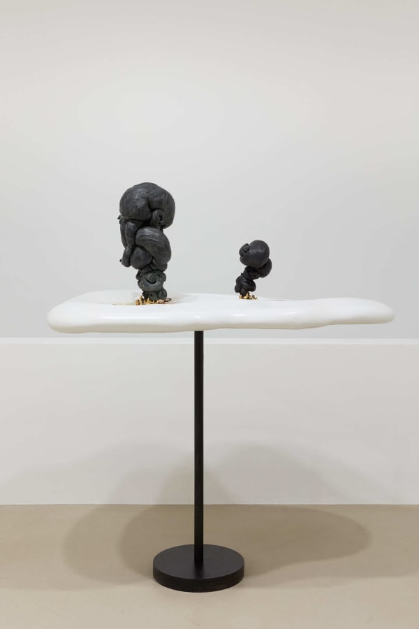 Koen Theys, Burning Tires in the Snow II, 2021