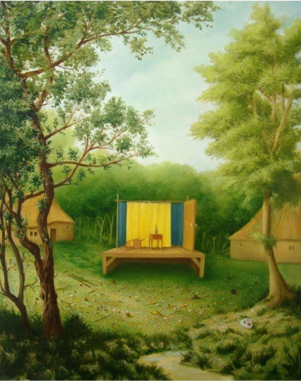 Antoine Roegiers, Série Carnavals “La Scène De Théâtre Vide”, 2019