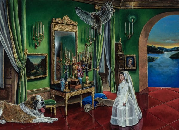 Enrique Marty, Non-melancholic scenes (series), 2020-2022