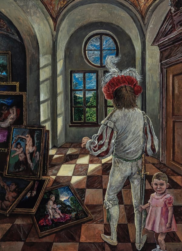 Enrique Marty, Non-melancholic scenes (series), 2020-2022