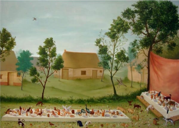 Antoine Roegiers, Série Carnavals “Fin De Repas”, 2019