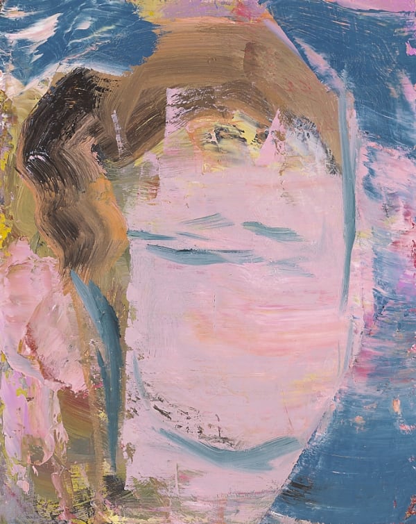 Diana Copperwhite, Blue Portrait, 2015
