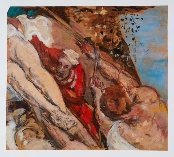 Michael Lyons, After Rubens Raising of the Cross, 2020