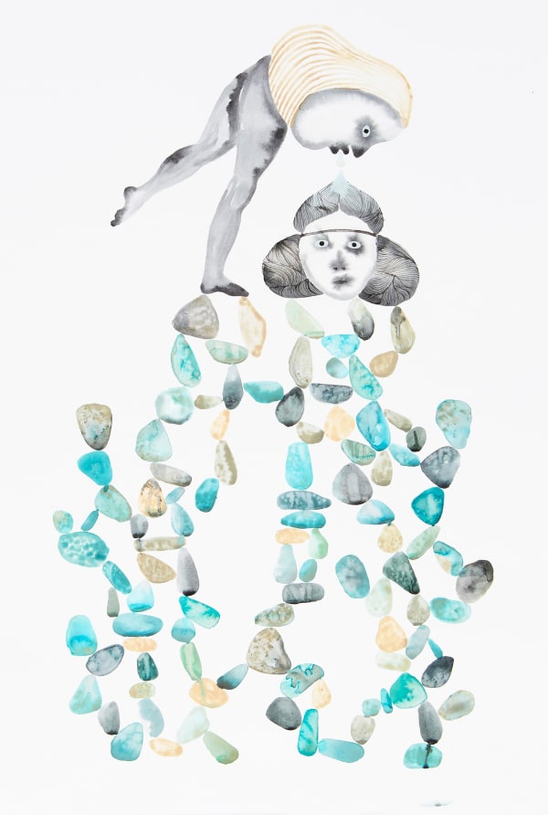 Vanessa Donoso López, Aruru making Enkidu out of clay and spit, 2018