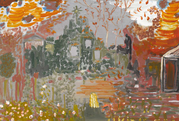 Richard Proffitt, as the dawn was breaking, 2021