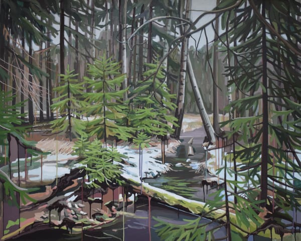 Cecilia Danell, Winter Creek, 2018