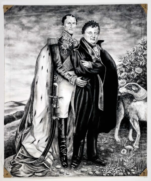 Nevan Lahart, Quango Conga Cargo Congo (Daniel O’Connell, the king of the tramps, jumps off the train and leaves Belgium to Leopold), 2017