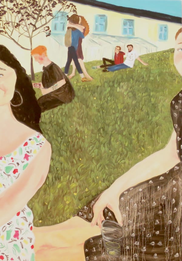 Kathy Tynan, Pink Smear, 2018