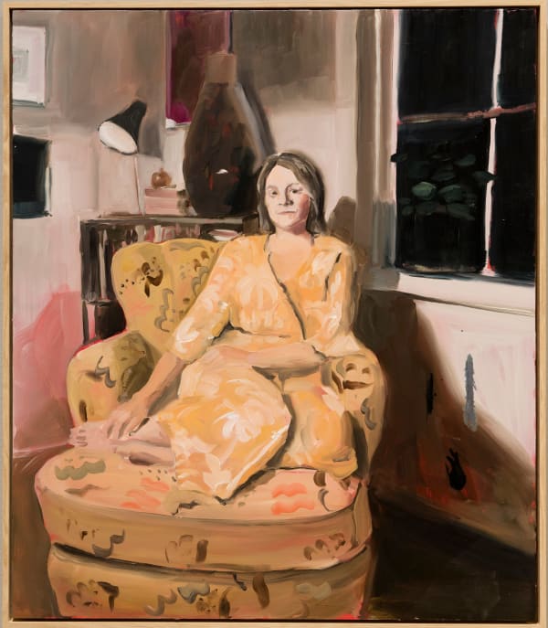 Anna Bjerger, Woman with light, 2022