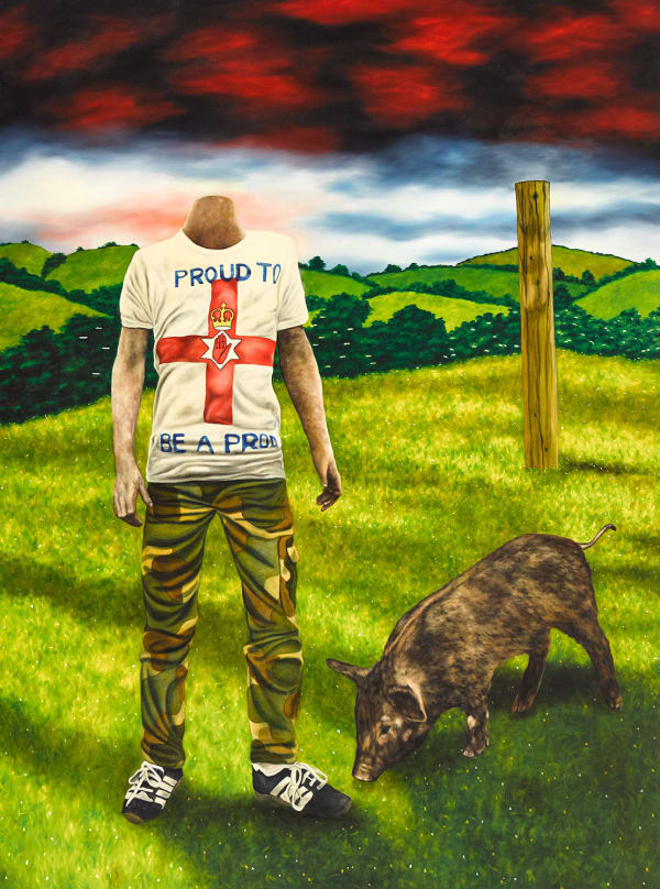 Dermot Seymour, Brexitude at the Black Pigs Dyke, 2017